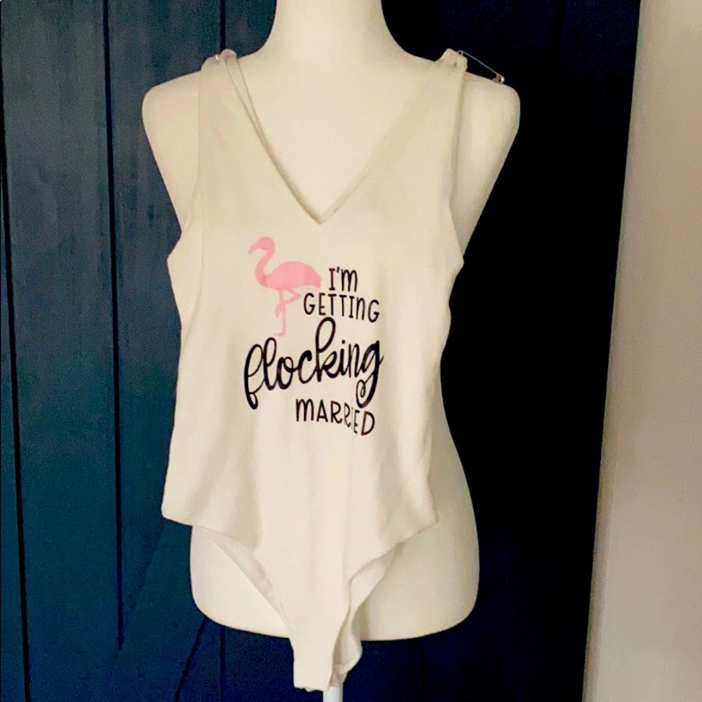 I’m Getting flocking Married body suit